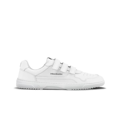 маратонки,мъжки,маратонки,barebarics,zing,leather,velcro,barefoot,trainers,white,(all,white)