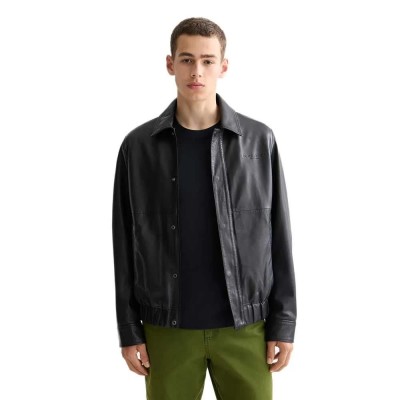 яке,мъжки,якета,дамски,якета,и,палта,scotch,&,soda,boxy,leather,jacket,black,(black)