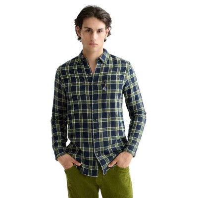 риза,с,дълъг,ръкав,мъжки,ризи,scotch,&,soda,double,face,regular,fit,long,sleeve,shirt,blue,(blue)