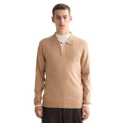 мъжки,блузи,с,яка,scotch,&,soda,ecovero,blend,long,sleeve,polo,beige