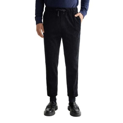 анцуг,мъжки,панталони,scotch,&,soda,fave,corduroy,loose,tapered,jogger,pants,black,(grey)