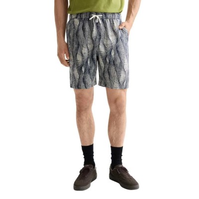 къси,панталони,мъжки,панталони,scotch,&,soda,fave2,printed,tencel,regular,fit,shorts,grey,(brown)