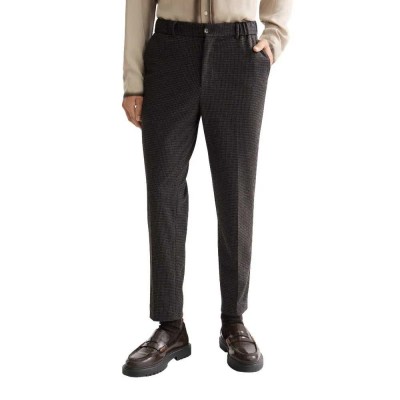 анцуг,мъжки,панталони,scotch,&,soda,finch,tailored,jersey,regular,tapered,jogger,pants,black,(brown)