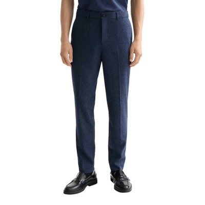 панталони,тип,чино,мъжки,панталони,scotch,&,soda,irving,yarn,dyed,slim,tapered,tailored,chino,pants,blue,(blue)