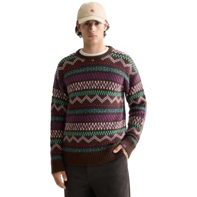 блуза,мъжки,пуловери,дамски,пуловери,scotch,&,soda,jacquard,dropped,sweater,brown,(brown)