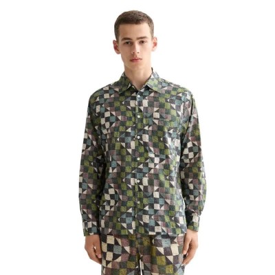 риза,с,дълъг,ръкав,мъжки,ризи,scotch,&,soda,printed,relaxed,fit,long,sleeve,shirt,multicolor,(brown)