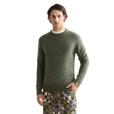 блуза,мъжки,пуловери,дамски,пуловери,scotch,&,soda,soft,knit,regular,fit,sweater,green,(green)