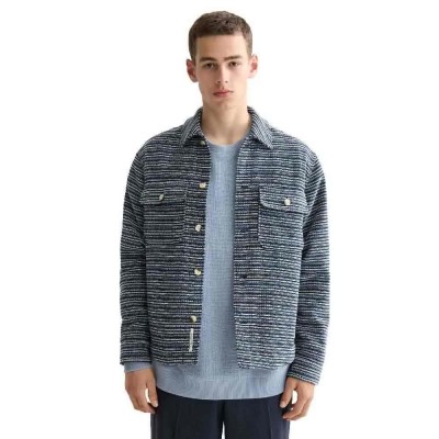 мъжки,якета,дамски,якета,и,палта,scotch,&,soda,structured,striped,overshirt,blue,(blue)