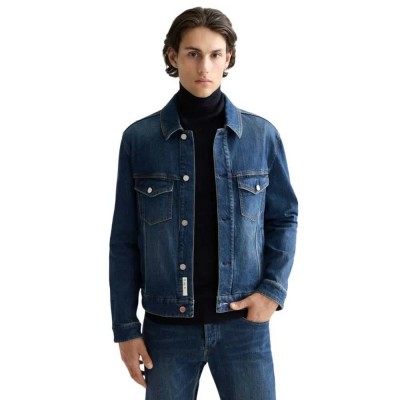 яке,мъжки,якета,scotch,&,soda,trucker,denim,jacket,blue
