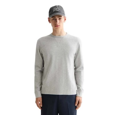 тениска,мъжки,тениски,дамски,тениски,scotch,&,soda,waffle,long,sleeve,t,shirt,grey,(grey)