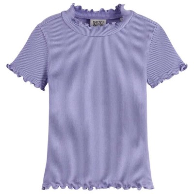 тениска,мъжки,тениски,дамски,тениски,scotch,&,soda,mock,ribbed,slim,fit,short,sleeve,t,shirt,purple,(sweet,lavender)
