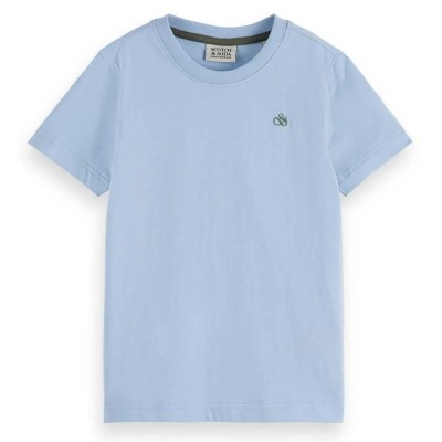 тениска,детски,тениски,scotch,&,soda,regular,fit,logo,short,sleeve,t,shirt,blue,(cerulean)