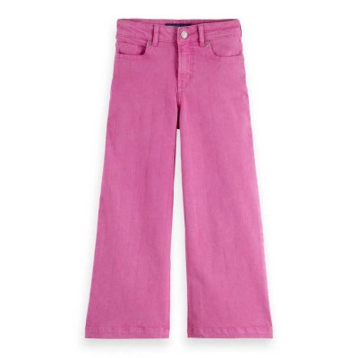 дънки,детски,панталони,scotch,&,soda,the,wave,wide,leg,fit,jeans,pink,(fuchsia,red)