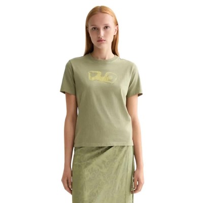 тениска,дамски,тениски,scotch,&,soda,chest,artwork,regular,fit,short,sleeve,t,shirt,green,(oil,green)