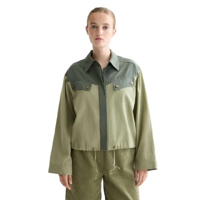 дамски,якета,и,палта,scotch,&,soda,contrast,colour,overshirt,thyme