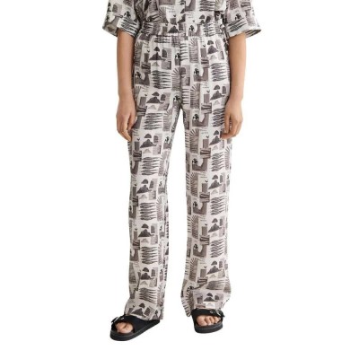 панталони,дамски,панталони,scotch,&,soda,gia,wide,leg,fit,pants,art,dept,collage,grey,scale,(grey)