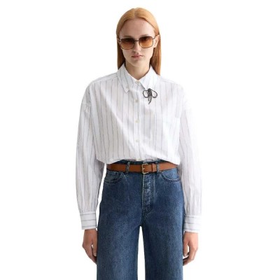 риза,с,дълъг,ръкав,дамски,блузи,дамски,ризи,scotch,&,soda,girlfriend,long,sleeve,shirt,bright,white,faded,denim,stripe