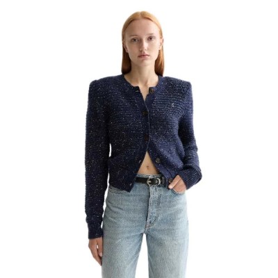 жилетка,дамски,пуловери,дамски,плетени,дрехи,scotch,&,soda,metallic,cardigan,blue,(meteorite,peacoat,metallic)