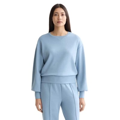 блуза,дамски,блузи,scotch,&,soda,modal,sweatshirt,faded,denim,(blue)