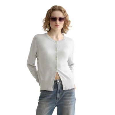 жилетка,дамски,пуловери,дамски,плетени,дрехи,scotch,&,soda,relaxed,cardigan,grey,(light,grey,melange)