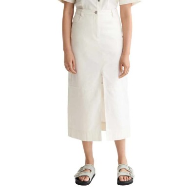 пола,дамски,поли,и,рокли,scotch,&,soda,workwear,midi,skirt,eggnog,(white)