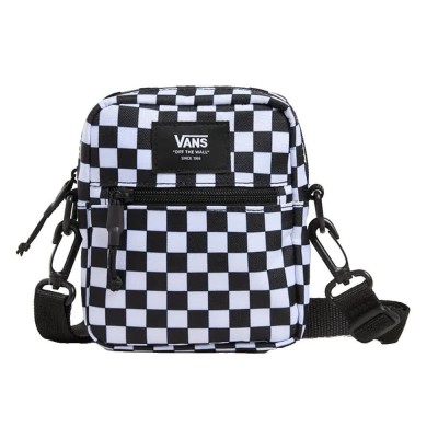 чанта,сакове,vans,bail,bag,black,white,(black)