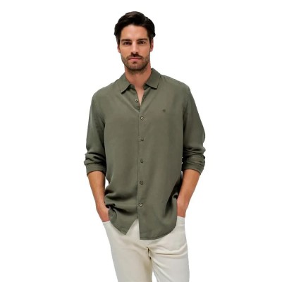 дънки,мъжки,ризи,salsa,jeans,21010138,regular,fit,shirt,dark,green,v1,(green)