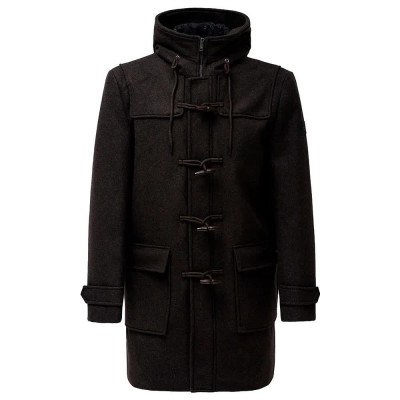 палто,мъжки,якета,salsa,jeans,21010239,regular,fit,coat,dark,brown