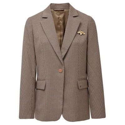 сако,дамски,сака,salsa,jeans,21010394,slim,fit,blazer,medium,brown,(brown)