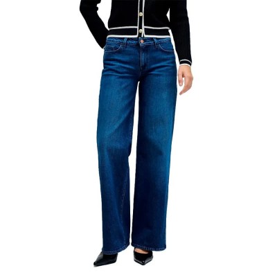 дънки,дамски,панталони,salsa,jeans,21010576,low,waist,jeans,medium,wash