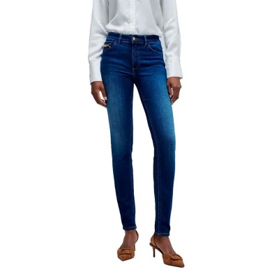 дънки,дамски,панталони,salsa,jeans,destiny,detail,pocket,push,up,skinny,fit,jeans,medium,wash,(blue)