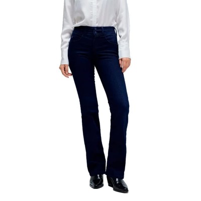 дънки,дамски,панталони,salsa,jeans,secret,sparkling,detail,push,in,bootcut,fit,jeans,medium,wash