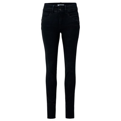 дънки,дамски,панталони,salsa,jeans,secret,soft,touch,push,in,skinny,fit,jeans,black