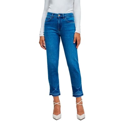 дънки,дамски,панталони,salsa,jeans,true,hem,detail,tailored,fit,jeans,medium,light