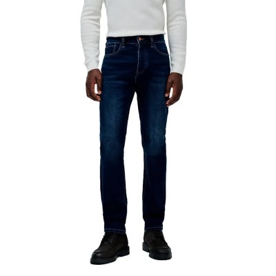 дънки,мъжки,панталони,salsa,jeans,thermolite,slim,fit,jeans,medium,wash,(blue)