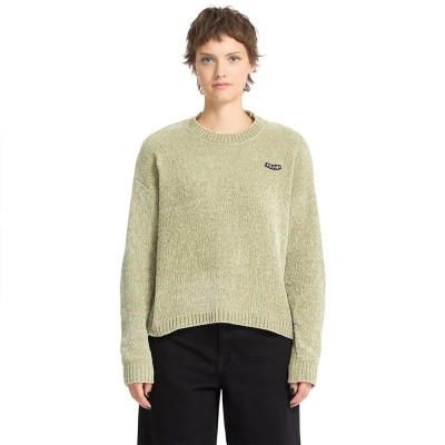 блуза,дамски,пуловери,дамски,плетени,дрехи,volcom,bubble,tease,sweater,green,tea