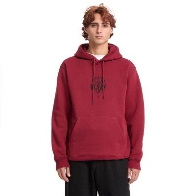 суичър,мъжки,пуловери,volcom,noder,hoodie,pepper,red