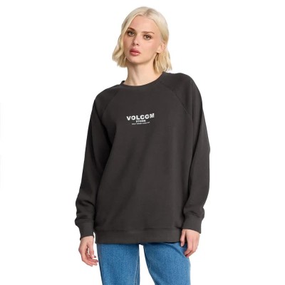блуза,дамски,блузи,volcom,stone,magic,sweatshirt,vintage,black
