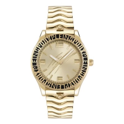 часовник,часовници,philipp,plein,sport,eclipse,watch,golden