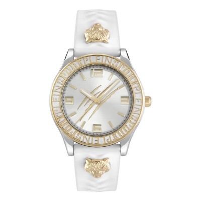 часовник,часовници,philipp,plein,sport,eclipse,watch,golden,(white)