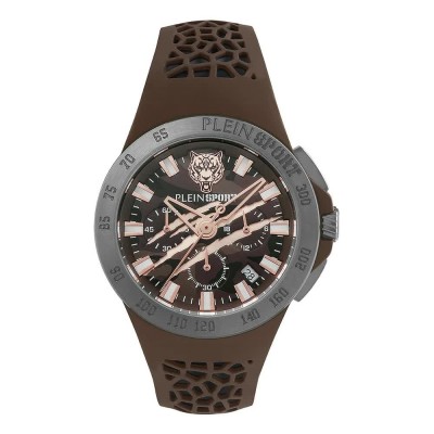 часовник,часовници,philipp,plein,sport,thunderstorm,chrono,43,mm,watch,brown