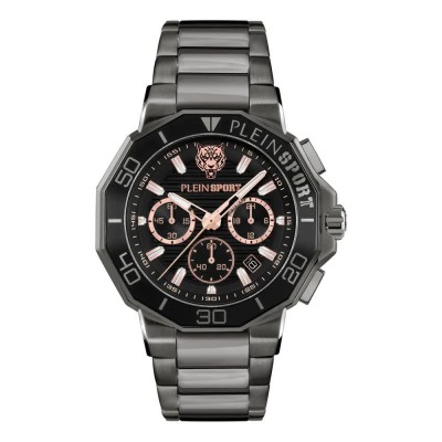часовник,часовници,philipp,plein,sport,titan,watch,gun,metal,smoke,(silver)