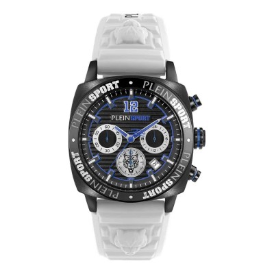 часовник,часовници,philipp,plein,sport,wildcat,chrono,40,mm,watch,white,(silver)