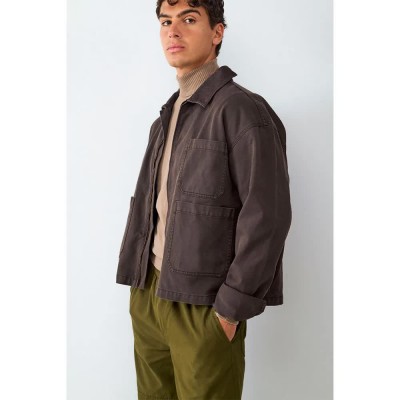 яке,мъжки,якета,balmohk,canvas,corduroy,collar,jacket,brown,(brown,turkish,coffee)