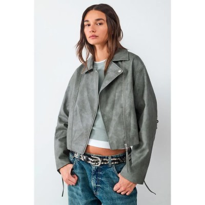 яке,дамски,якета,и,палта,balmohk,cords,detail,leather,jacket,green,green,tint