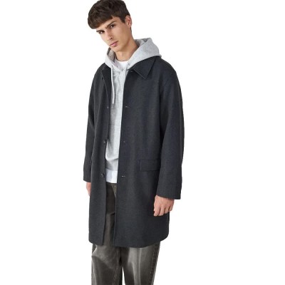 палто,мъжки,якета,balmohk,soft,touch,coat,grey,grey