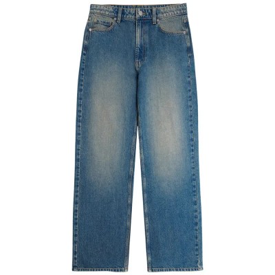 дънки,дамски,панталони,balmohk,straight,banana,jeans,turquoise,vintage,dark,blue,denim