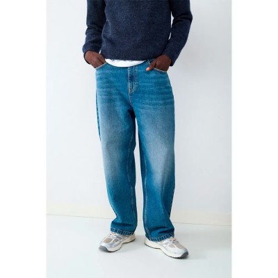 дънки,мъжки,панталони,balmohk,straight,fit,loose,max,jeans,blue,blue,denim