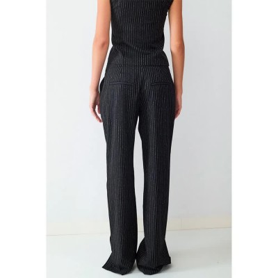 панталони,дамски,панталони,balmohk,straight,stripes,combo,pants,black,black