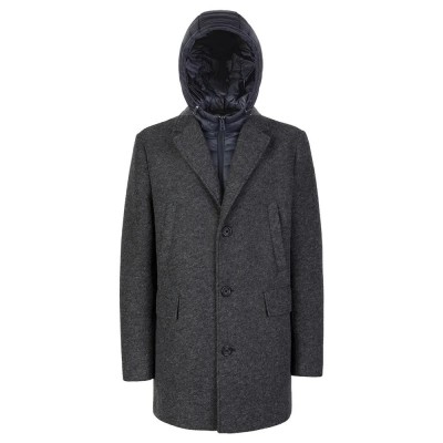палто,мъжки,якета,geox,claudio,coat,melange,grey,navy
